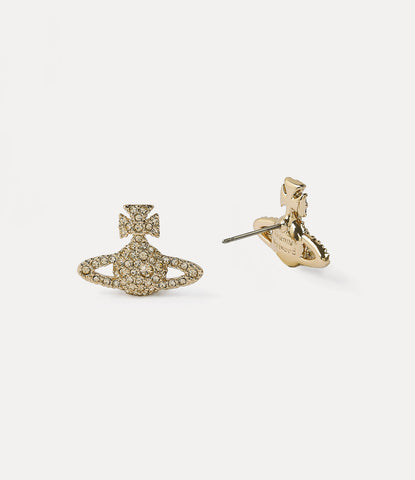 GRACE bas relief stud Earrings