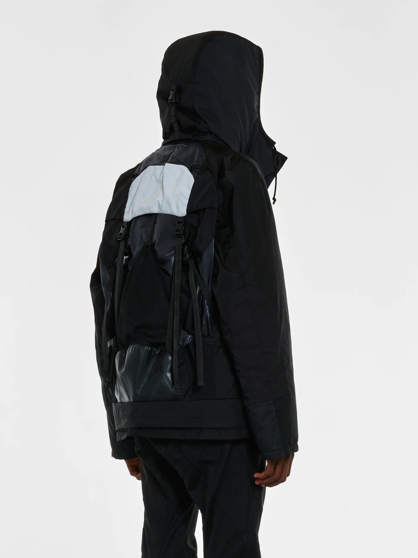 Junya Watanabe MAN -Nylon Ripstop Parka Black