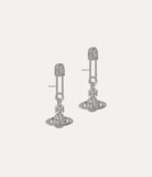 LUCRECE Earrings platinum