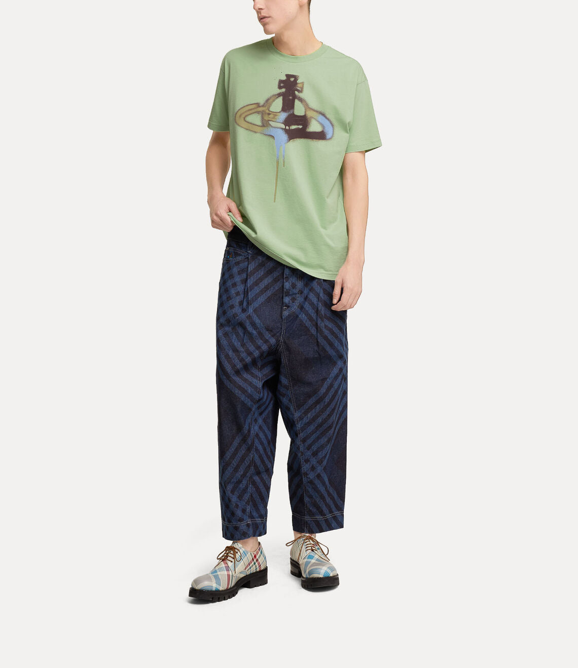 Spray Orb CLASSIC T-SHIRT in pistachio
