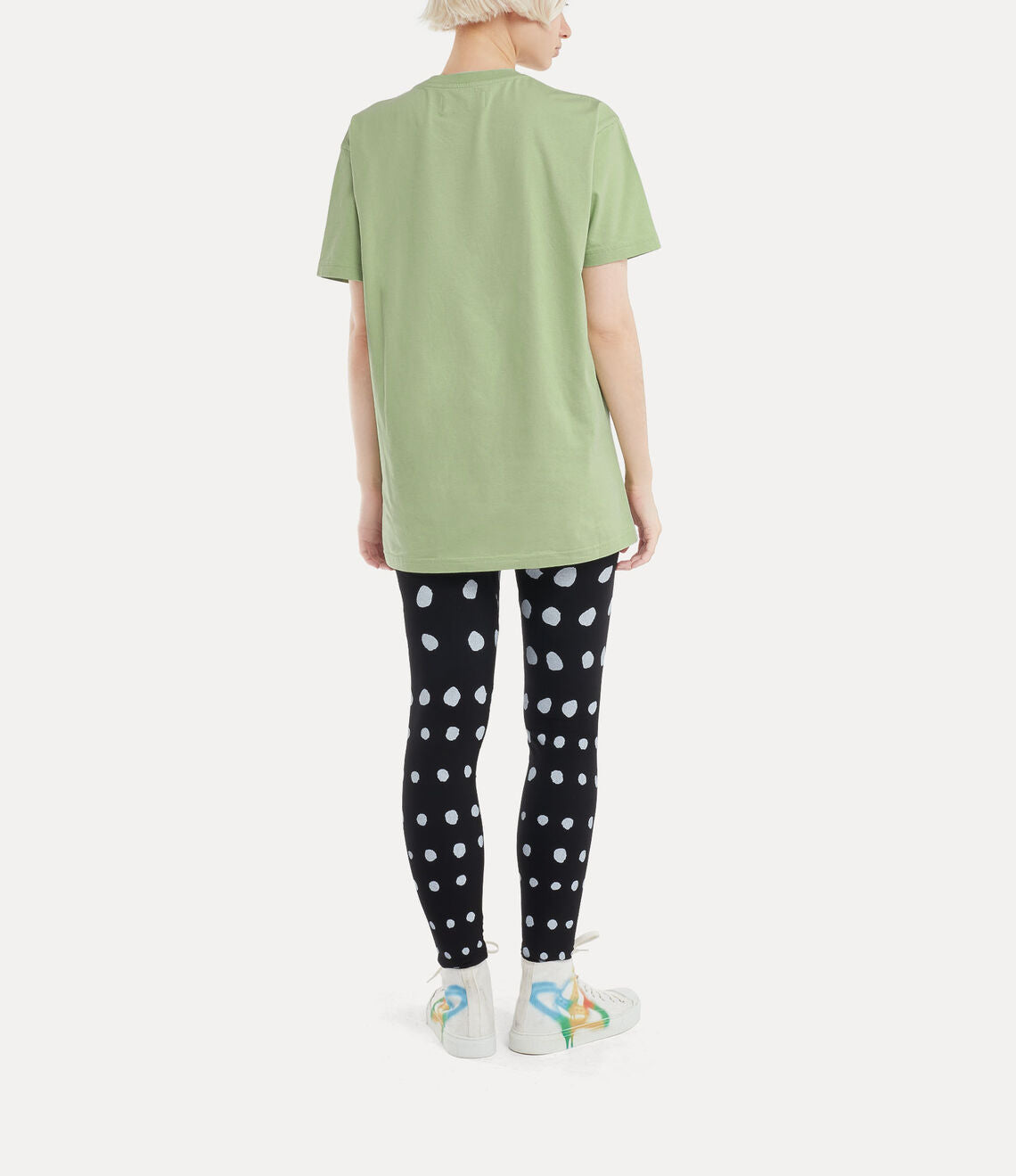 Spray Orb CLASSIC T-SHIRT in pistachio