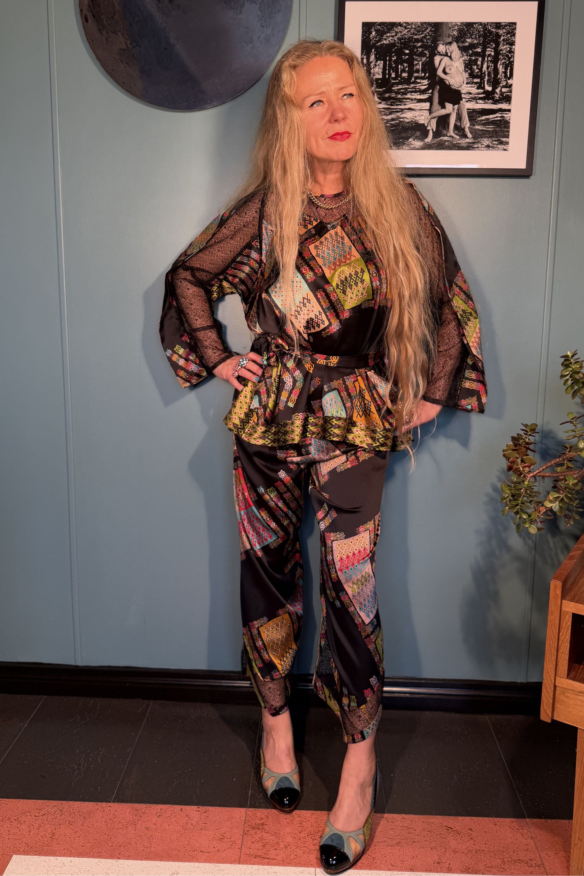 Josephine Silk Blouse – Harly Black | Kron by Kronkron