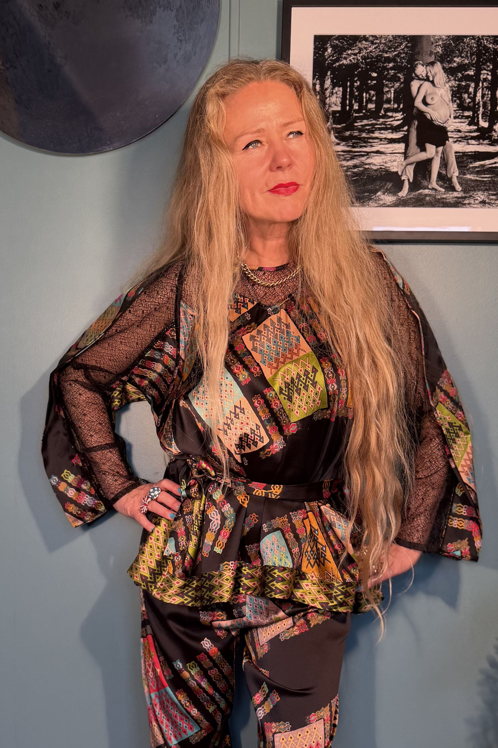 Josephine Silk Blouse – Harly Black | Kron by Kronkron