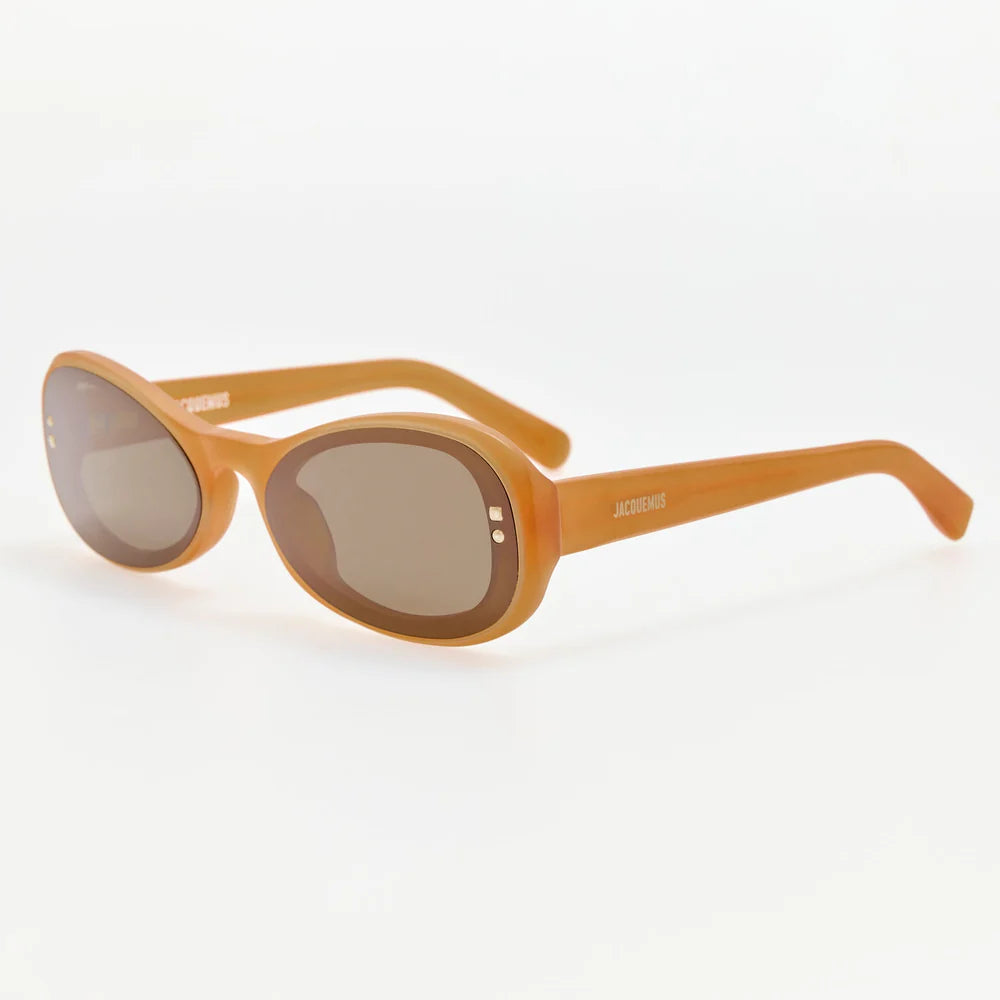 Jacquemus Cavallo Sunglasses – Caramel and Brown