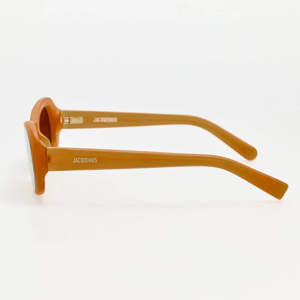 Jacquemus Cavallo Sunglasses – Caramel and Brown