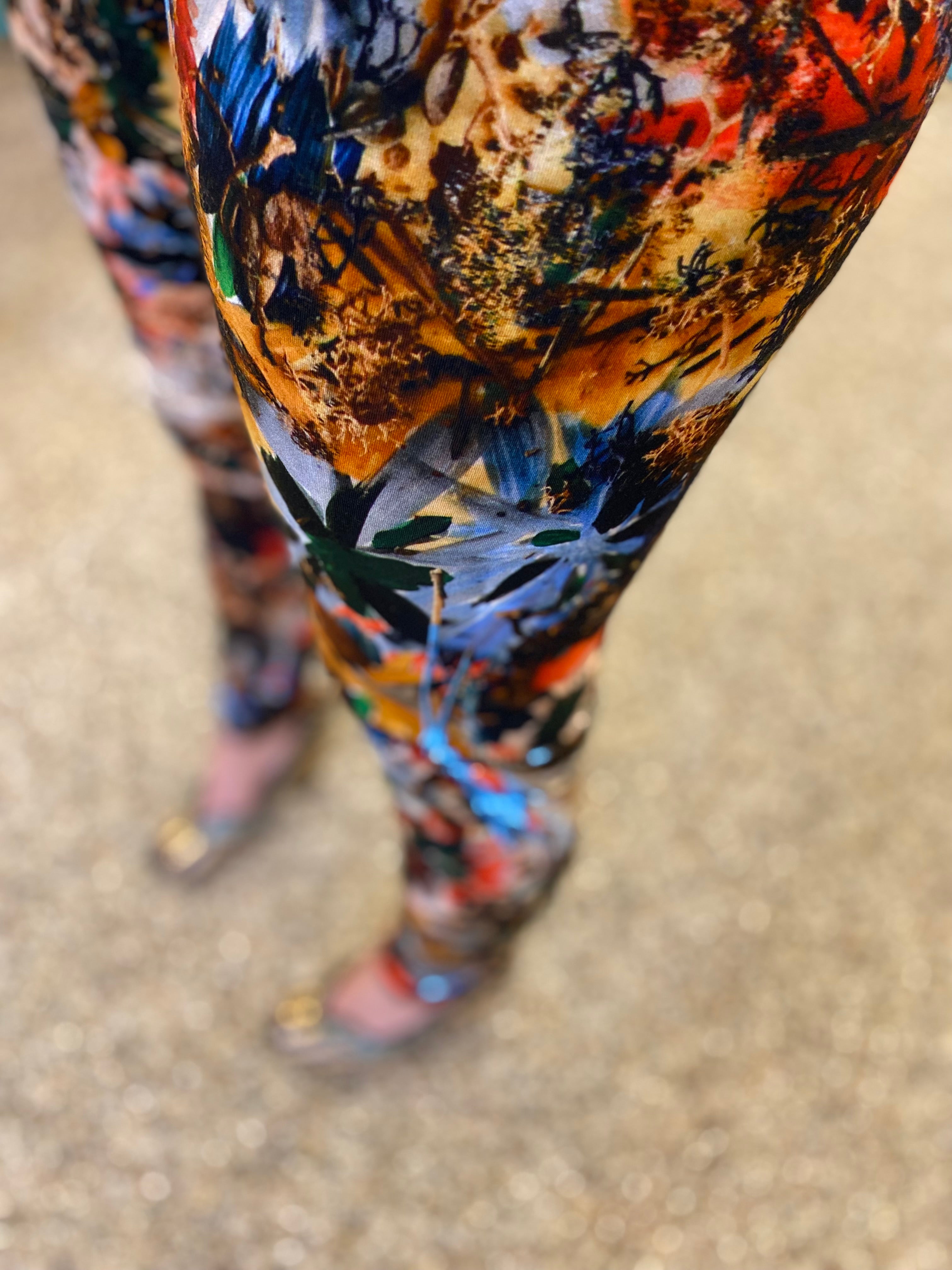 Leggings Þórsmörk Yellow