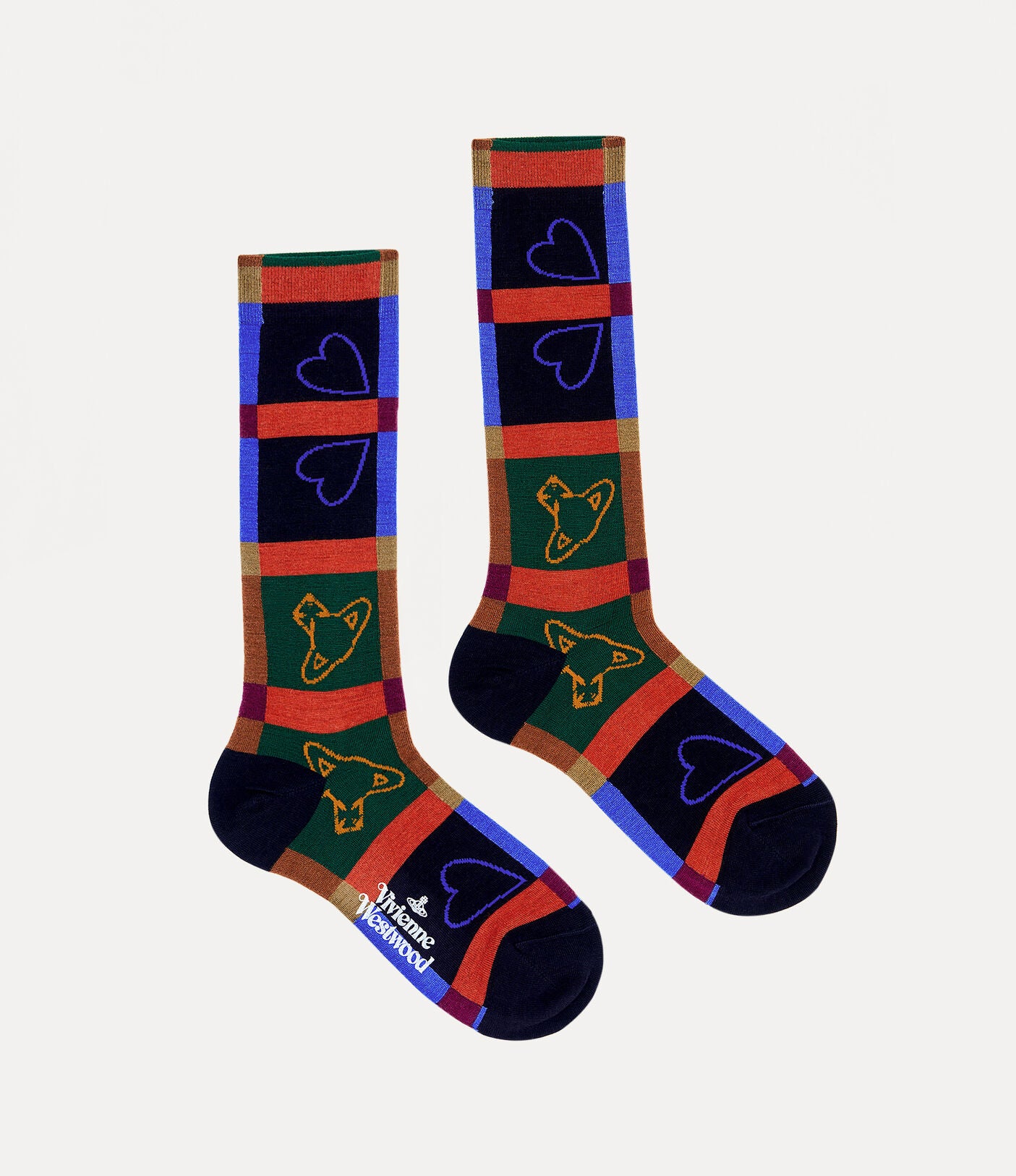 Vivienne Westwood HEARTS AND ORBS - Dark blue