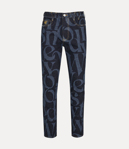 Classic Tapered Jeans Logomania