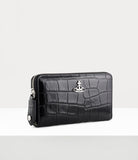 Josephine new zip round wallet black