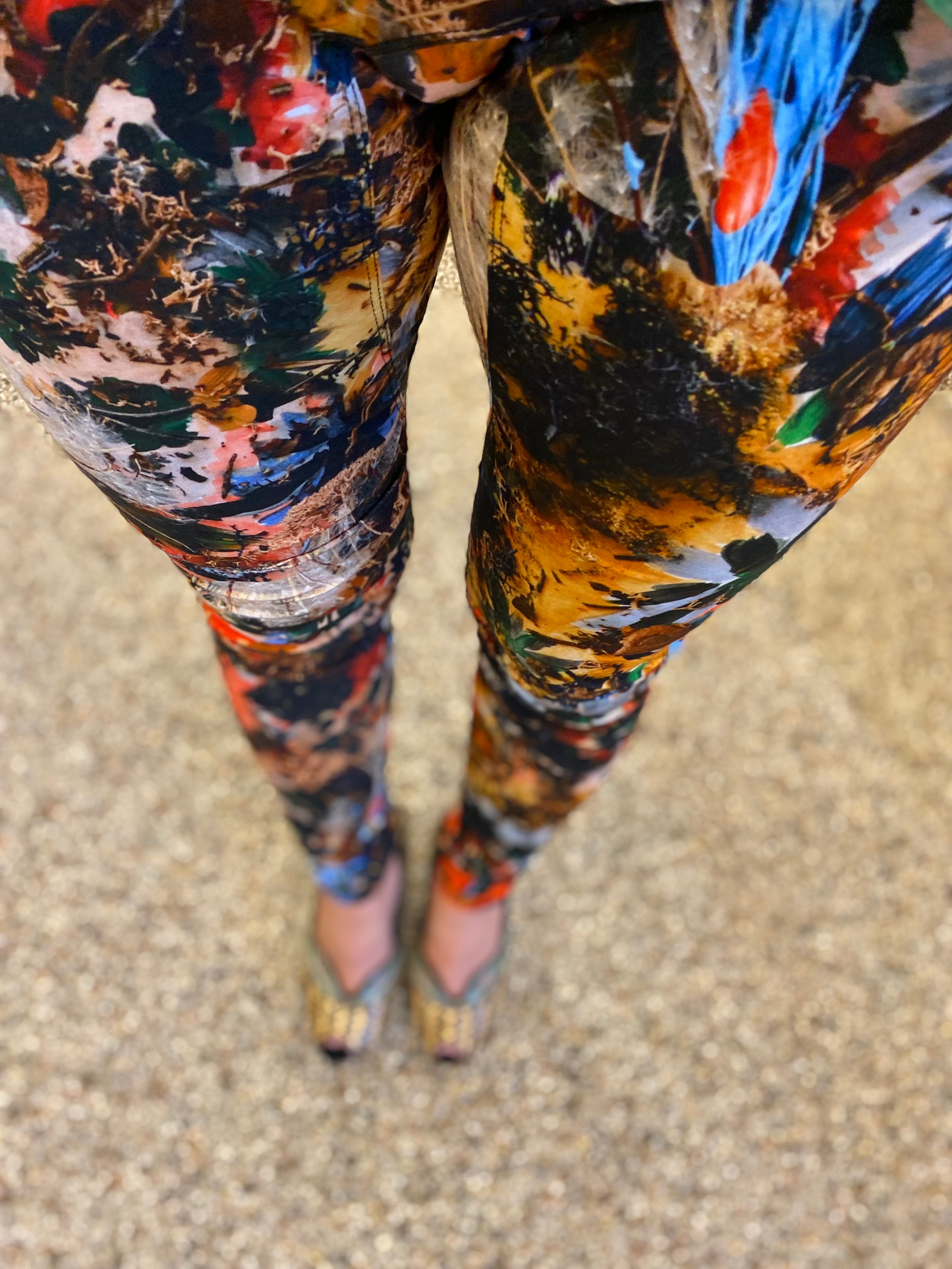 Leggings Þórsmörk Yellow