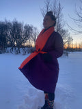 Wanda Le More Down coat Purple/Orange