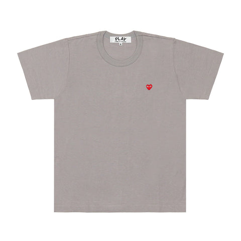 Play Comme des Garçons Small Heart T-Shirt (Grey)