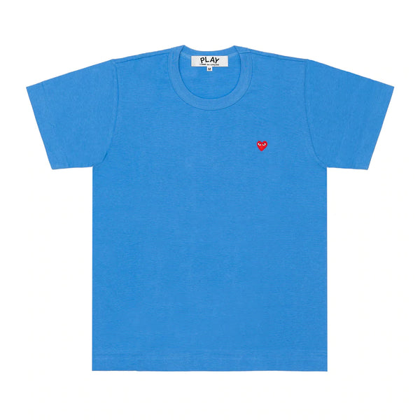 Play Comme des Garçons Small Heart T-Shirt blue