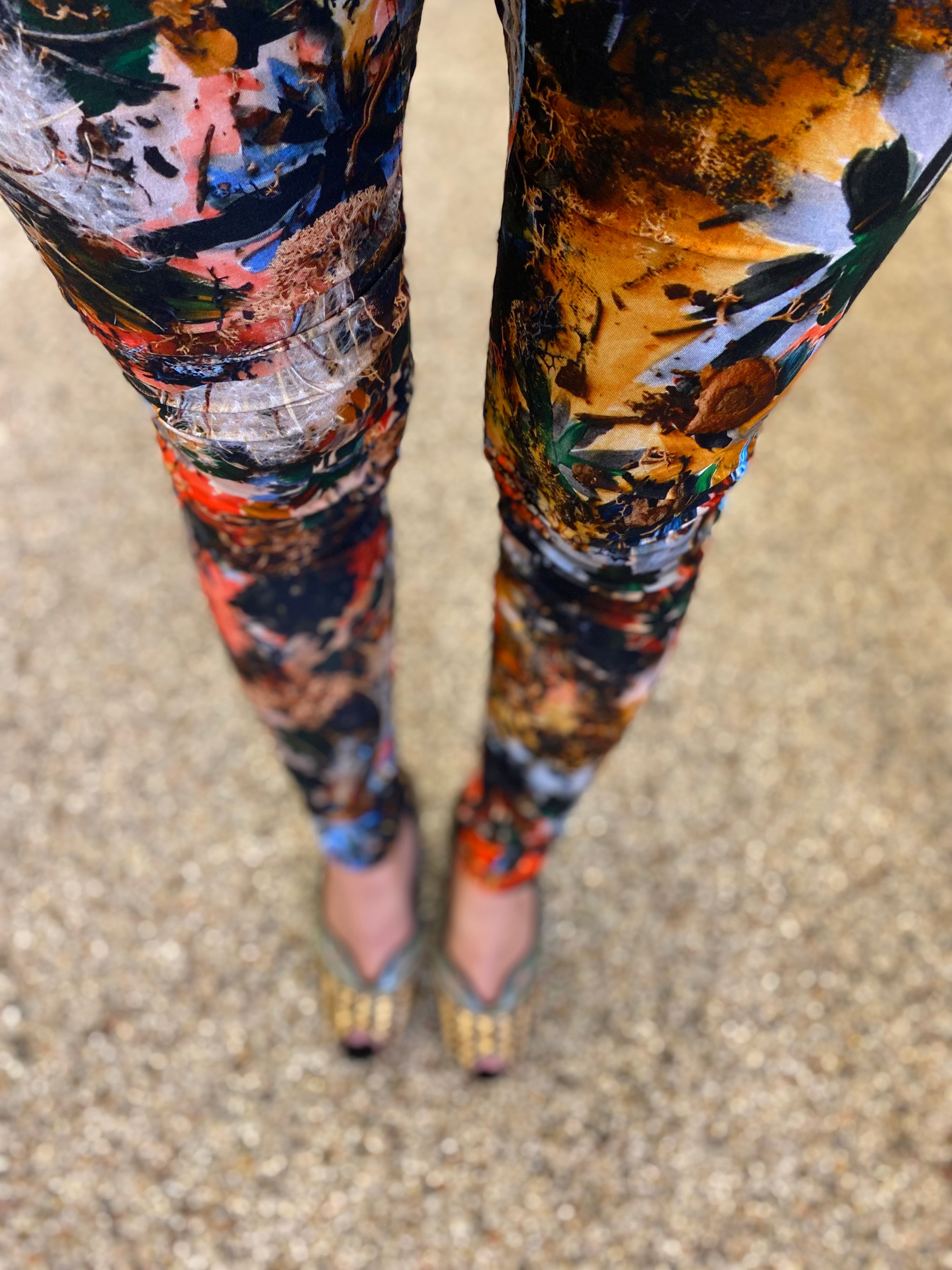 Leggings Þórsmörk Yellow