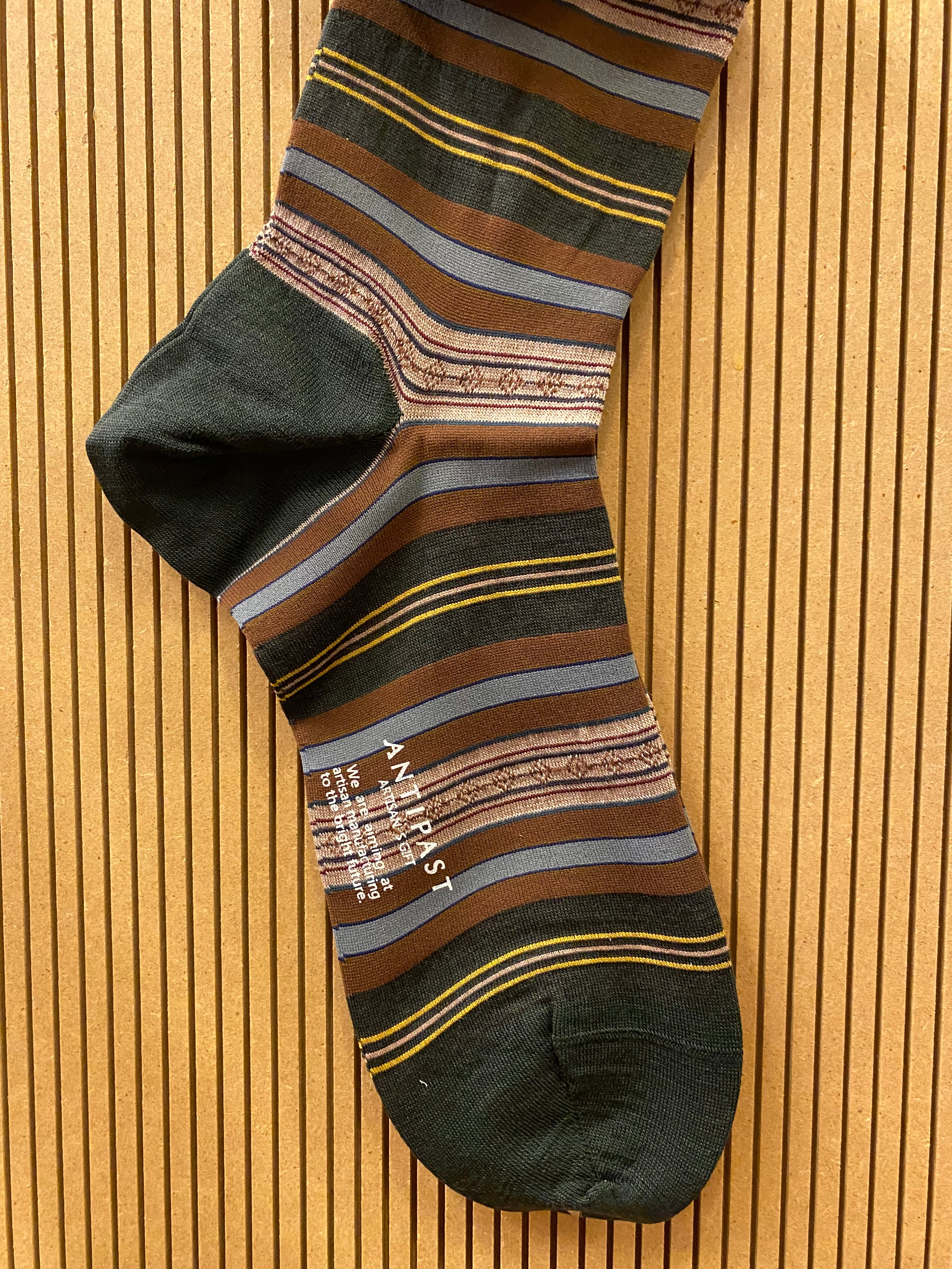 ANTIPAST LATERAL STRIPE Dark Green Mens