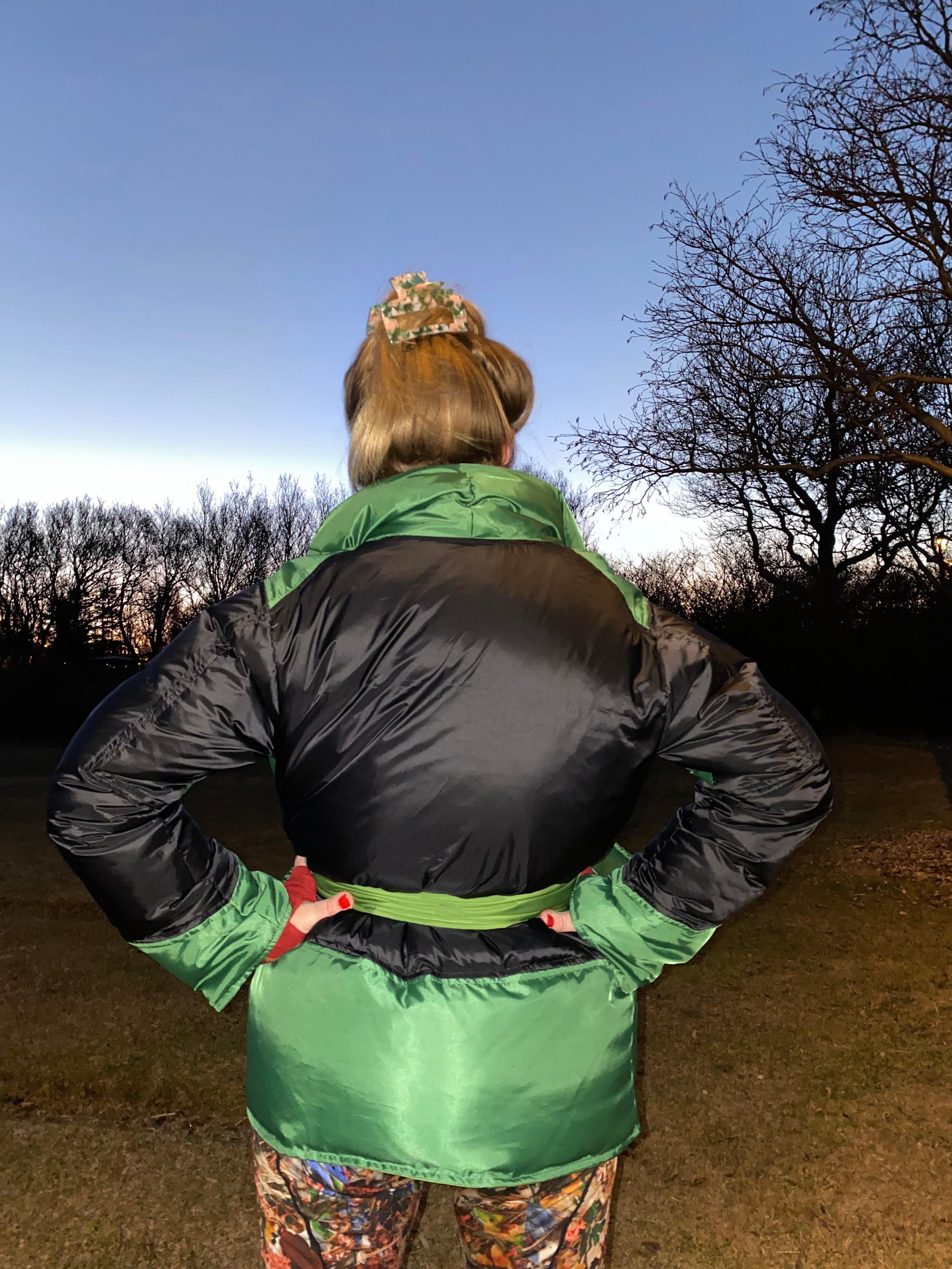 Wanda Down coat Green