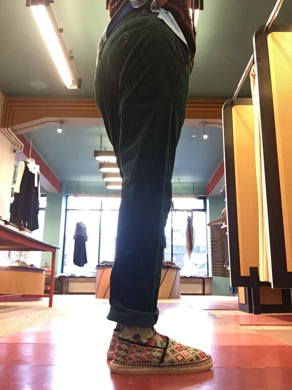 NÄVÏA - Chinos or Japons bootle green