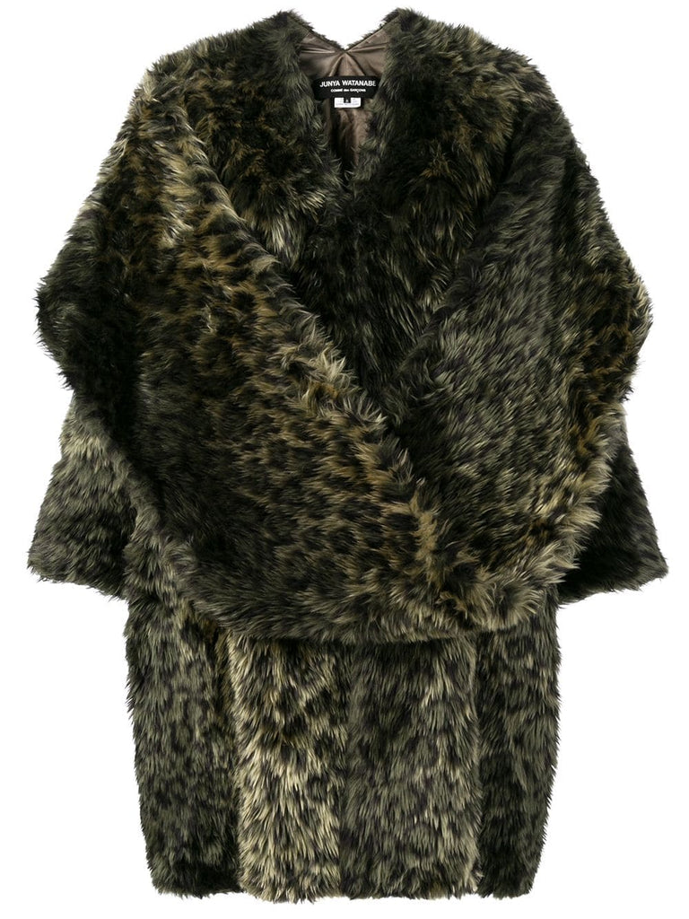 Leopard faux fur coat Kronkron IS