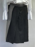 Contrast Panel Skirt