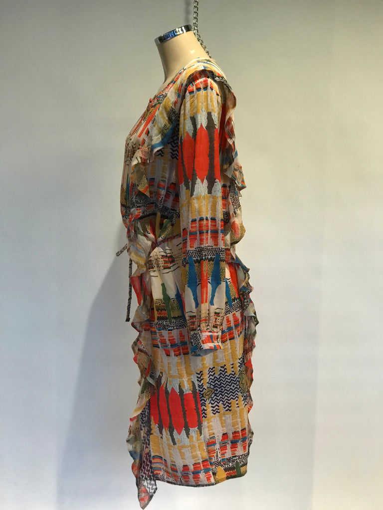 Pleated Ruffle dress - KR2 - P4