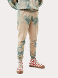 CLASSIC SWEATPANTS BEIGE TIE-DYE