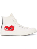 Comme des Garcons Play x Converse Chuck Taylor sneakers White