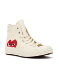 Comme des Garcons Play x Converse Chuck Taylor sneakers White