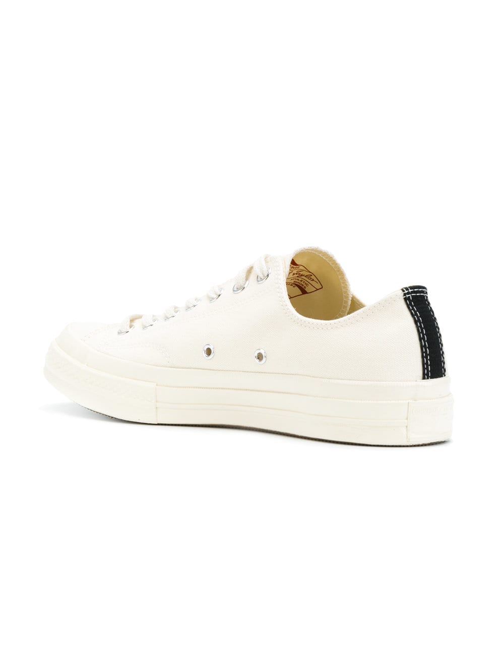 Comme des Garcons Play x Converse - Low one Heart White